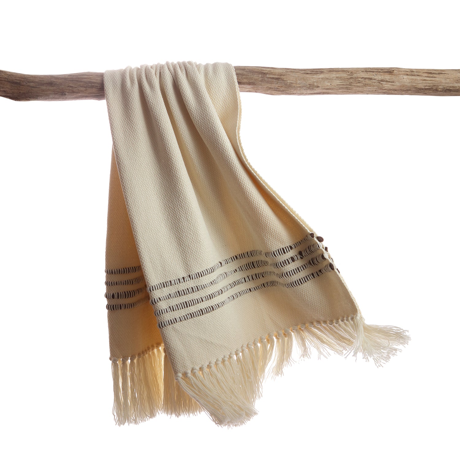 Striped Wool Decorative Throw Blanket - Image 12