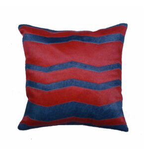 Hide Herringbone Accent Pillow