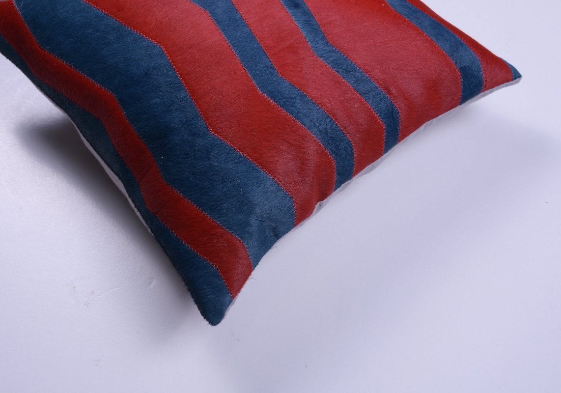 Hide Herringbone Accent Pillow - Image 5
