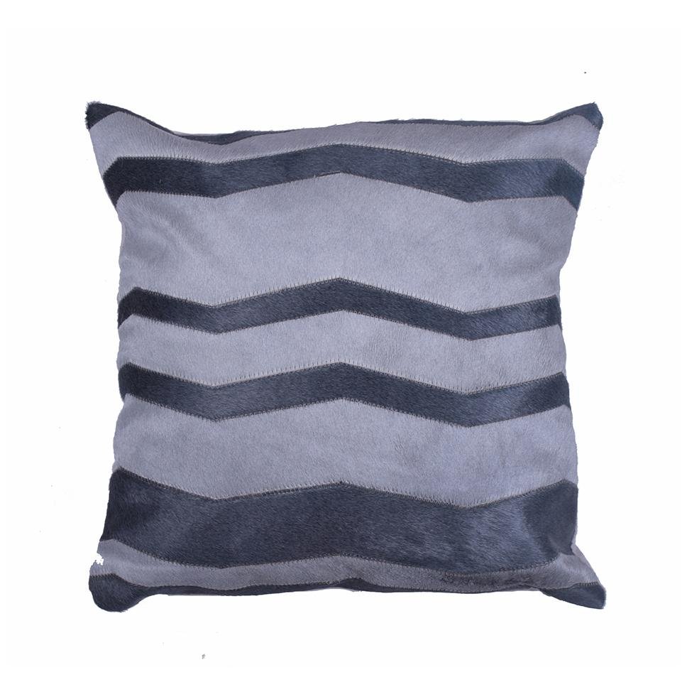 Hide Herringbone Accent Pillow - Image 2