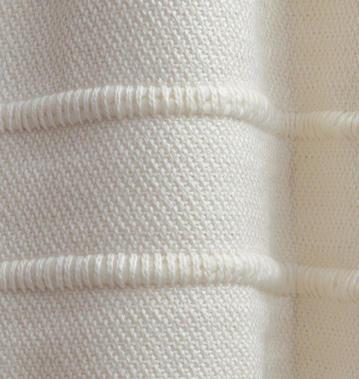 Natural Multicolor Striped Throw Blanket - Image 2