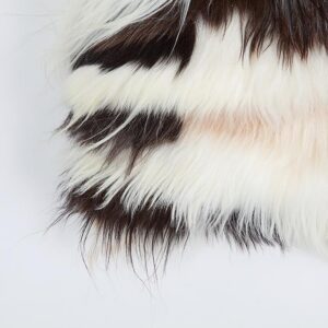 Mixed Natural Goatskin Pillow