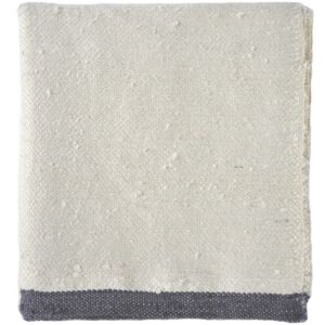 Raw Silk Lightweight Throw Blanket