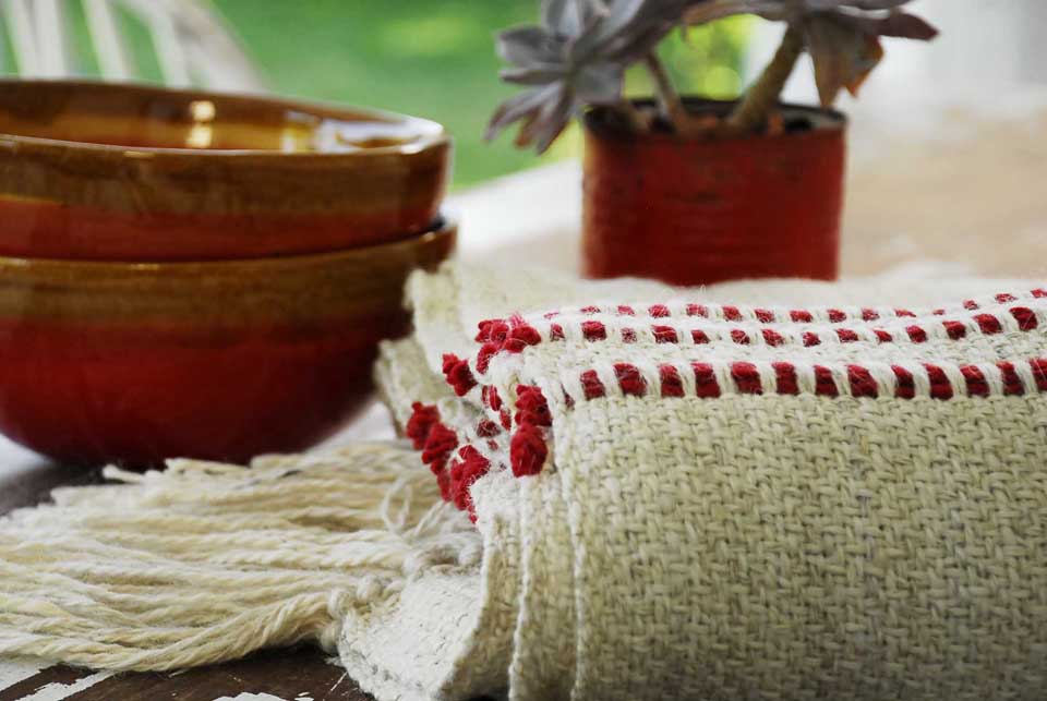 Striped Wool Decorative Throw Blanket - Image 4