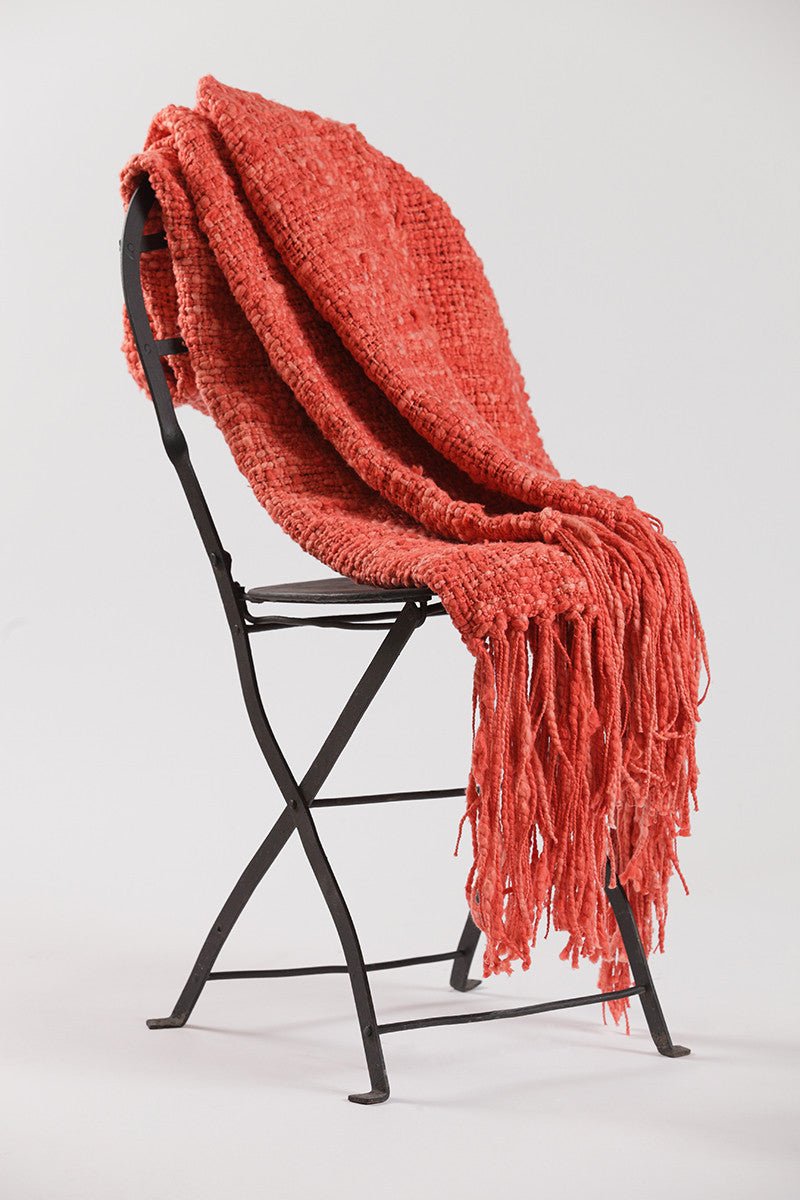 Rustic Organic Cotton Throw Blanket - Image 5