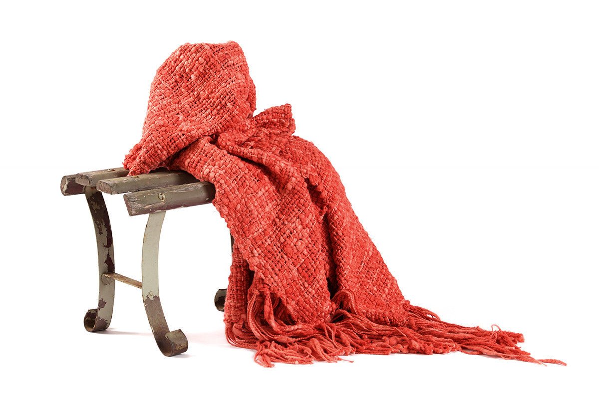 Rustic Organic Cotton Throw Blanket - Image 8