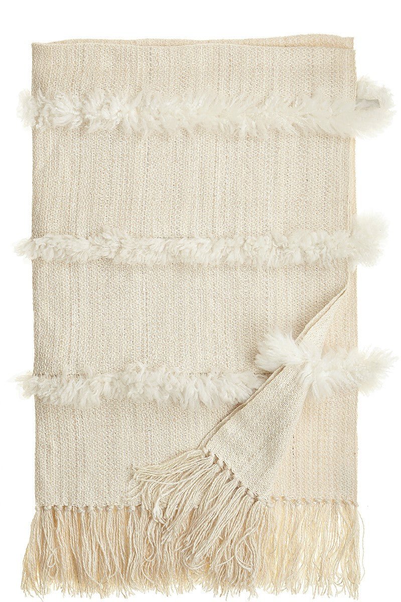 Fringe Accent Cozy Throw Blanket - Image 3
