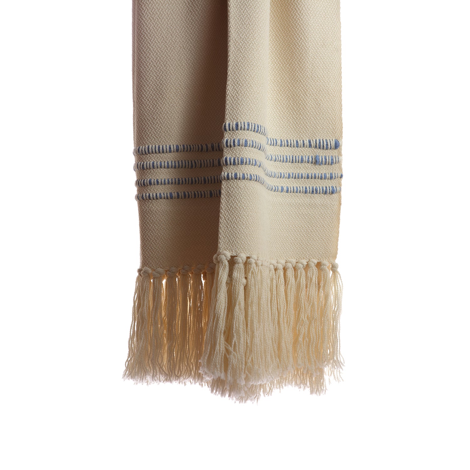 Striped Wool Decorative Throw Blanket - Image 9